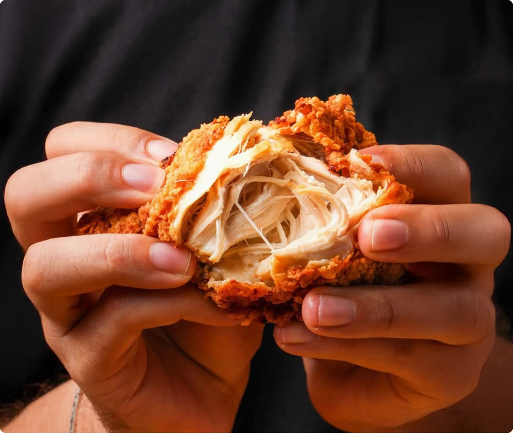 Shatter crunch texture