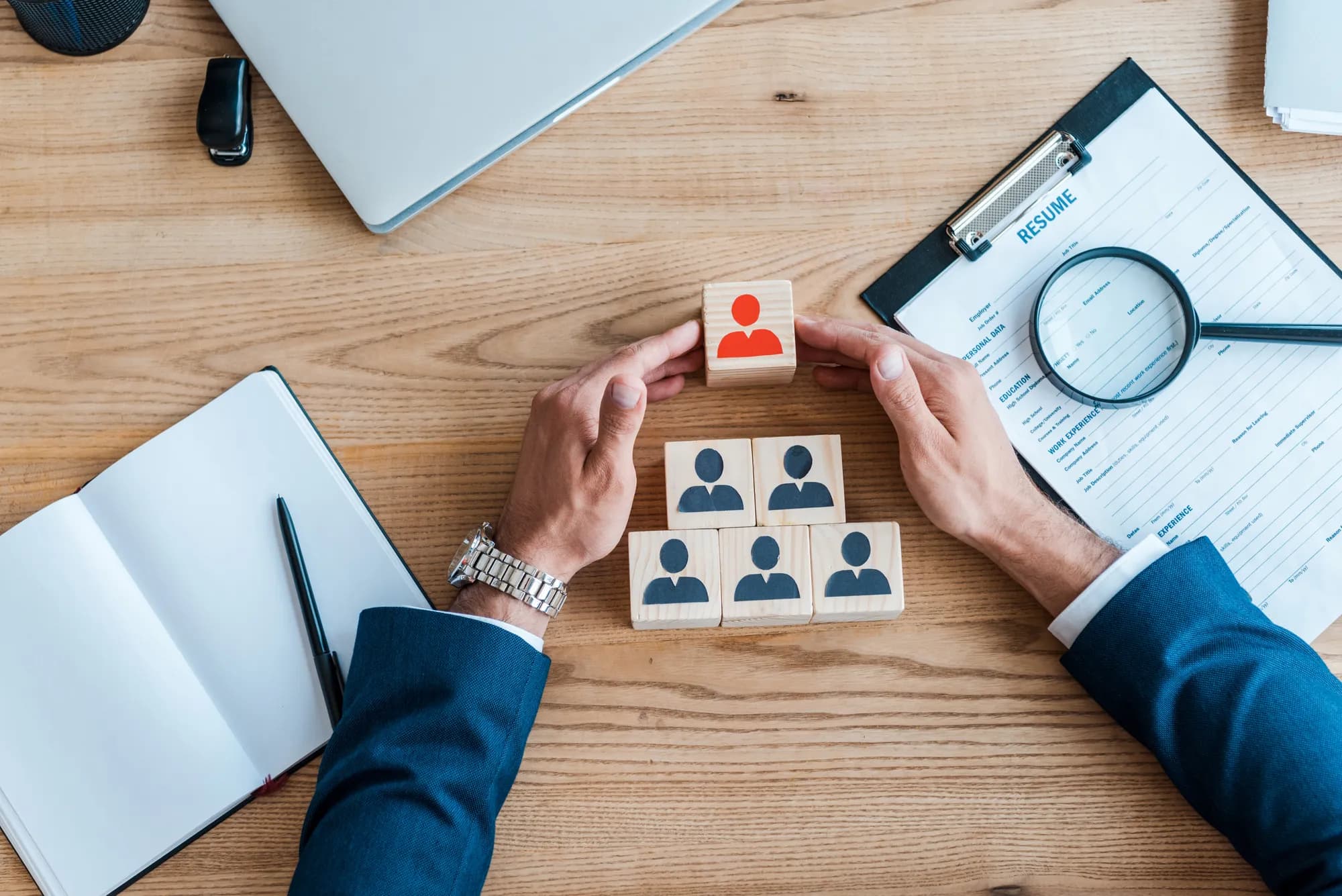 HR team hosting a collaborative workshop