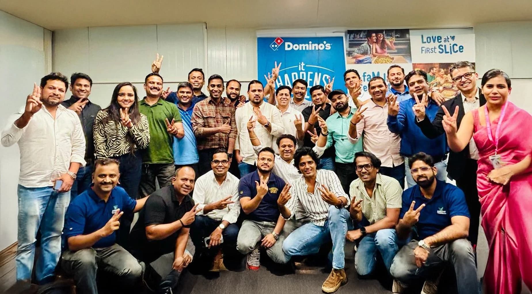 Team at Jubilant celebrating together